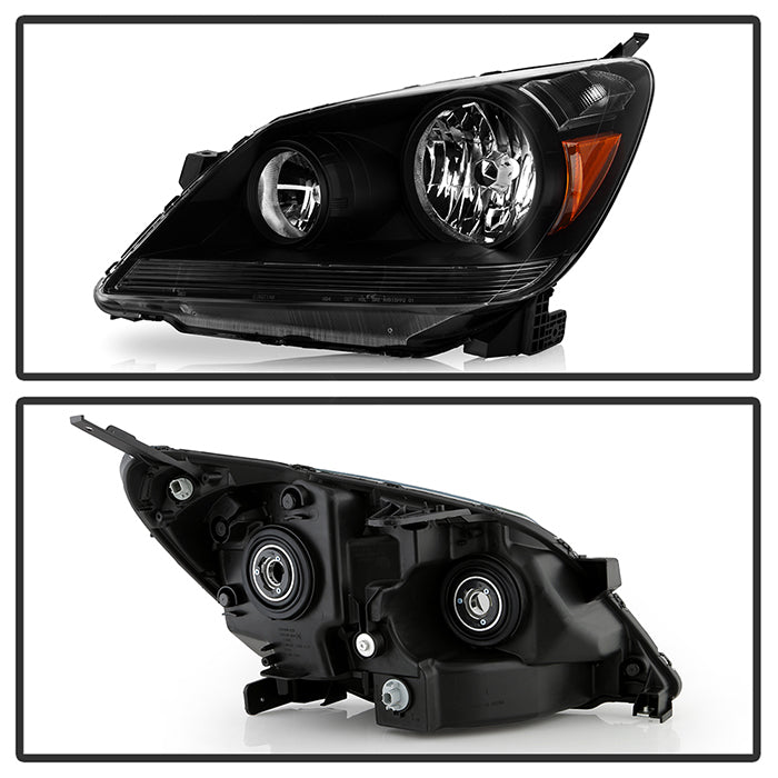 FR SPORT SPYDER Xtunehonda Odyssey 05-07 Crystal Headlights Black HD-JH-HODY05-AM-BK 9023842 -...