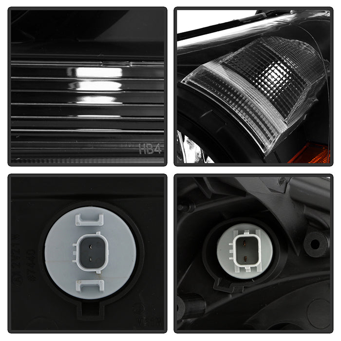 FR SPORT SPYDER Xtunehonda Odyssey 05-07 Crystal Headlights Black HD-JH-HODY05-AM-BK 9023842 -...