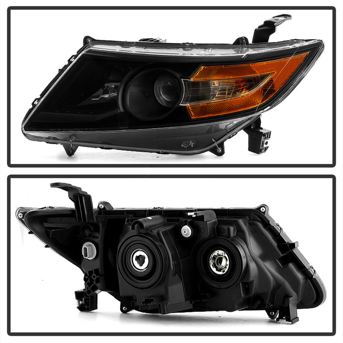 FR SPORT SPYDER xTune Honda Odyssey Halogen Models Only 11-15 OEM Style Headlights - Black...
