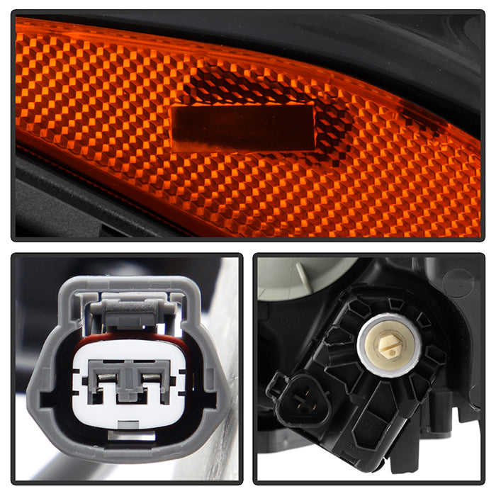 FR SPORT SPYDER Xtune 11-14 Infiniti M37 HID HeadLight w/AFS/RAS/Tech Pkg OE Black Right...