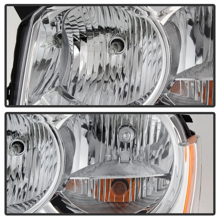 SPYDER Xtune Jeep Grand Cherokee 05-07 Crystal Headlights Chrome HD-JH-JGC05-AM-C 9023255