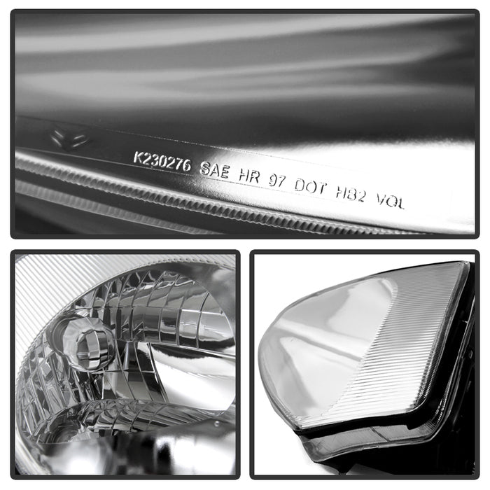 FR SPORT SPYDER Xtune Mitsubishi Eclipse 00-05 Crystal Headlights Chrome HD-JH-ME00-C 9023958 -...