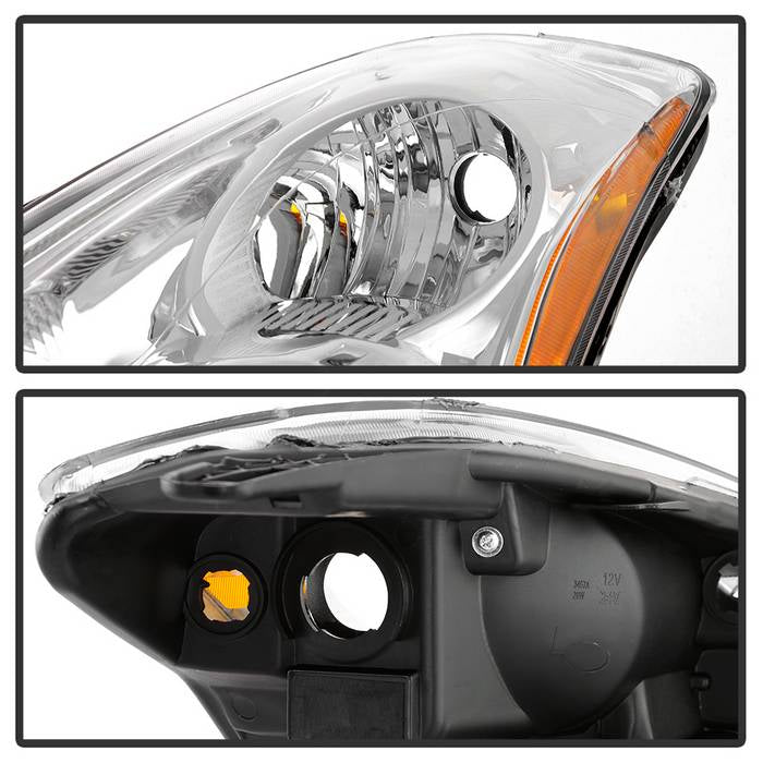FR SPORT SPYDER xTune 10-12 Nissan Altima (Halogen Only) OEM Style Headlights - Chrome...
