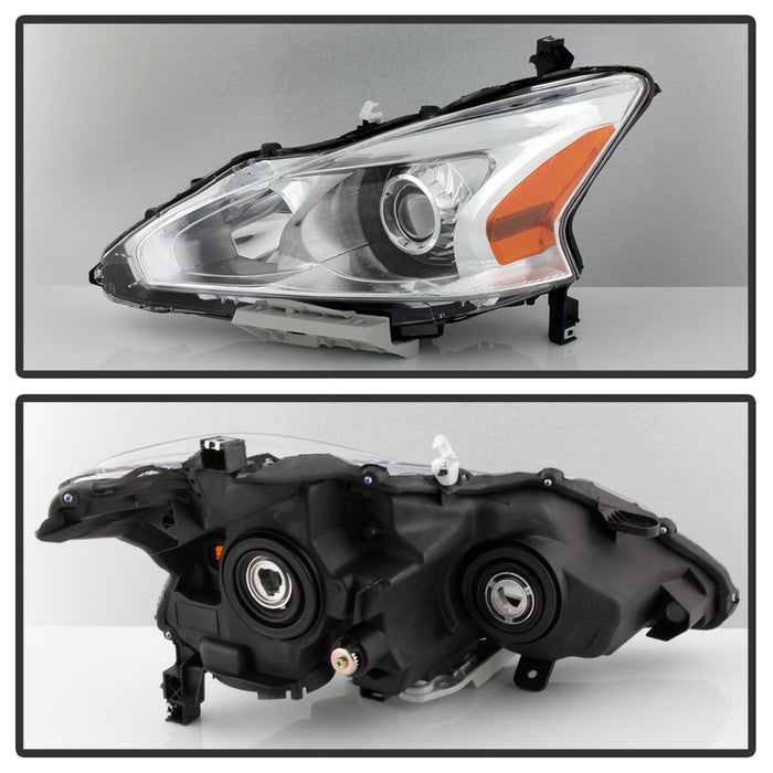 FR SPORT SPYDER xTune Nissan Altima 13-15 4Dr Driver Side Headlights - OEM Left HD-JH-NA134D-OE-L...
