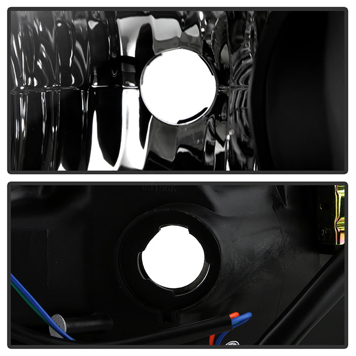 FR SPORT SPYDER Xtune Nissan Maxima (Halogen Only) 07-08 Crystal Headlights Black...