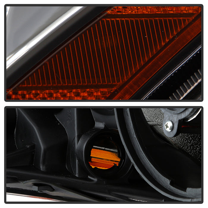 FR SPORT SPYDER Xtune Nissan Maxima (Halogen Only) 07-08 Crystal Headlights Black...