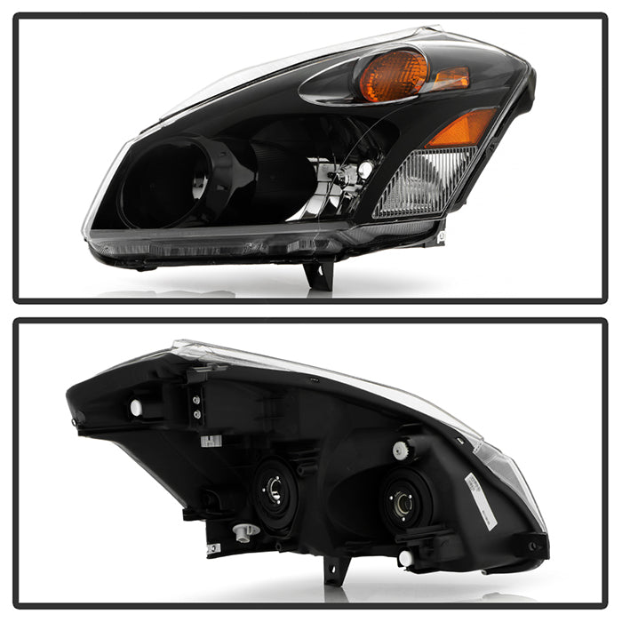 SPYDER Xtune Nissan Quest 04-09 Crystal Headlights Black HD-JH-NQ04-AM-BK 9023422