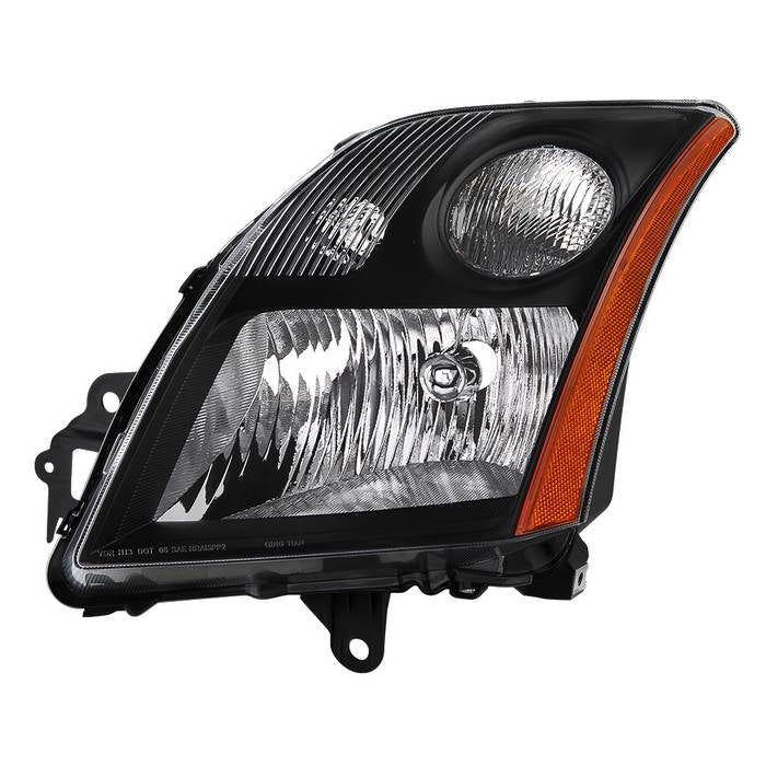 FR SPORT SPYDER xTune 07-09 Nissan Sentra 2.0L/2.5L Driver Side Headlight - OEM Black Left...