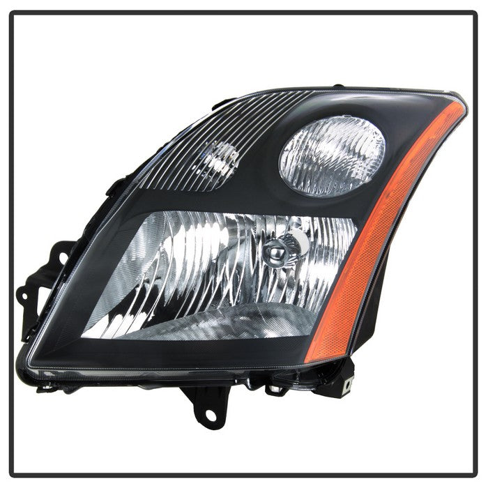 FR SPORT SPYDER xTune 07-09 Nissan Sentra 2.0L/2.5L Driver Side Headlight - OEM Black Left...