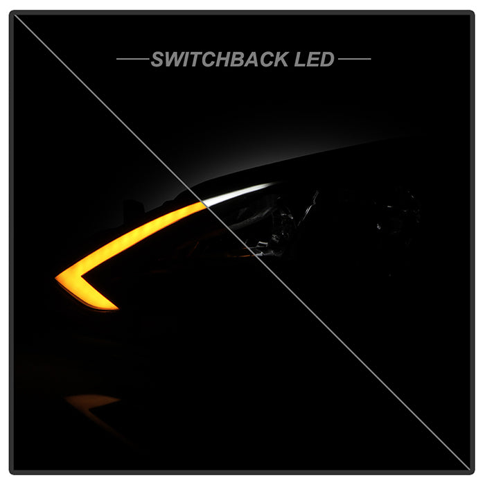 SPYDER xTune 16-19 Nissan Sentra LED Headlights - Black (HD-JH-NS16-LED-BK) 9950575