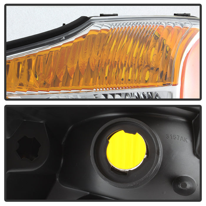 SPYDER xTune 04-07 Nissan Armada OEM Headlights - Chrome (HD-JH-NTI08-AM-C) 9037924
