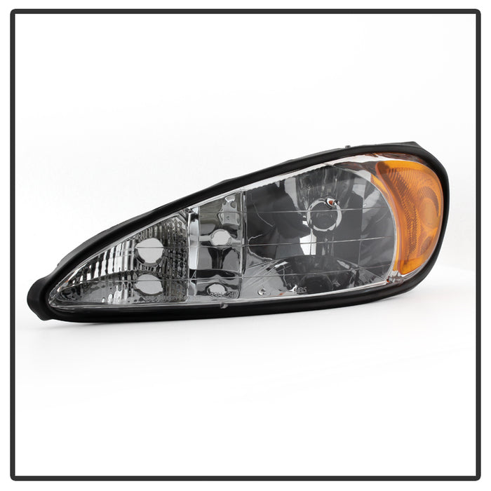 FR SPORT SPYDER Xtune Pontiac Grand Am 99-05 Crystal Headlights Chrome HD-JH-PGAM99-AM-C 9023514...