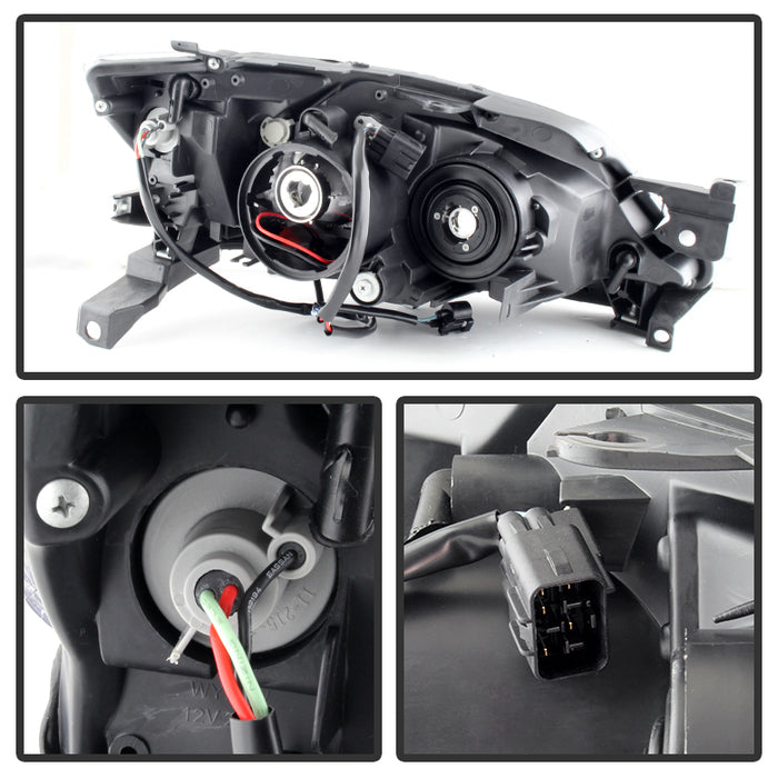 SPYDER Xtune Subaru Impreza Wrx 08-14 Halogen Models Only Headlights Chrome HD-JH-SI08-AM-C 9028274