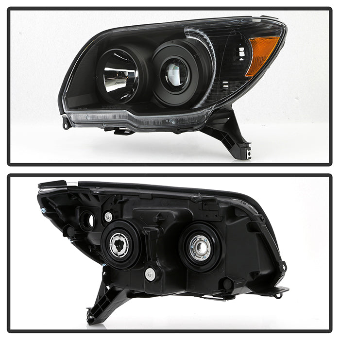 SPYDER Xtune Toyota 4Runner 06-09 Crystal Headlights Black HD-JH-T4R06-AM-BK 9023378