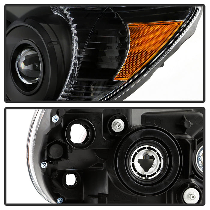 SPYDER Xtune Toyota 4Runner 06-09 Crystal Headlights Black HD-JH-T4R06-AM-BK 9023378