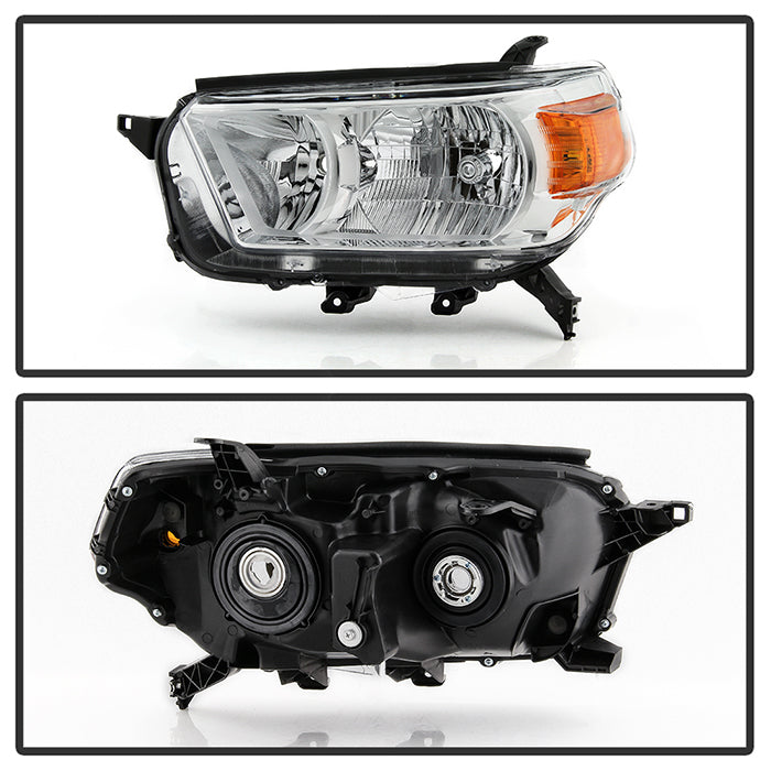 FR SPORT SPYDER Xtune 10-13 Toyota 4Runner OEM Style Headlights Chrome (HD-JH-T4R10-OE-C) 9049392...