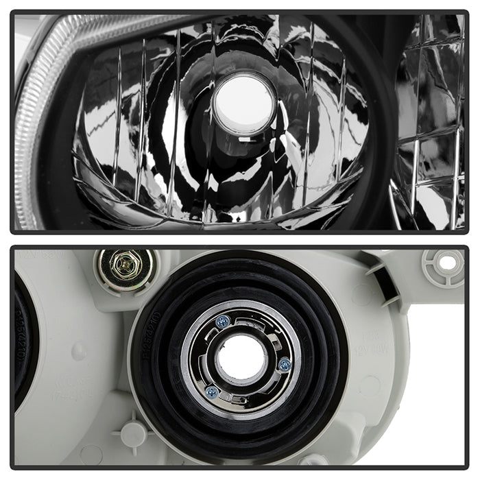 SPYDER Xtune Toyota Corolla 01-02 Crystal Headlights w/ Amber Corner Lights Black HD-JH-TC01-AM-BK 5072948