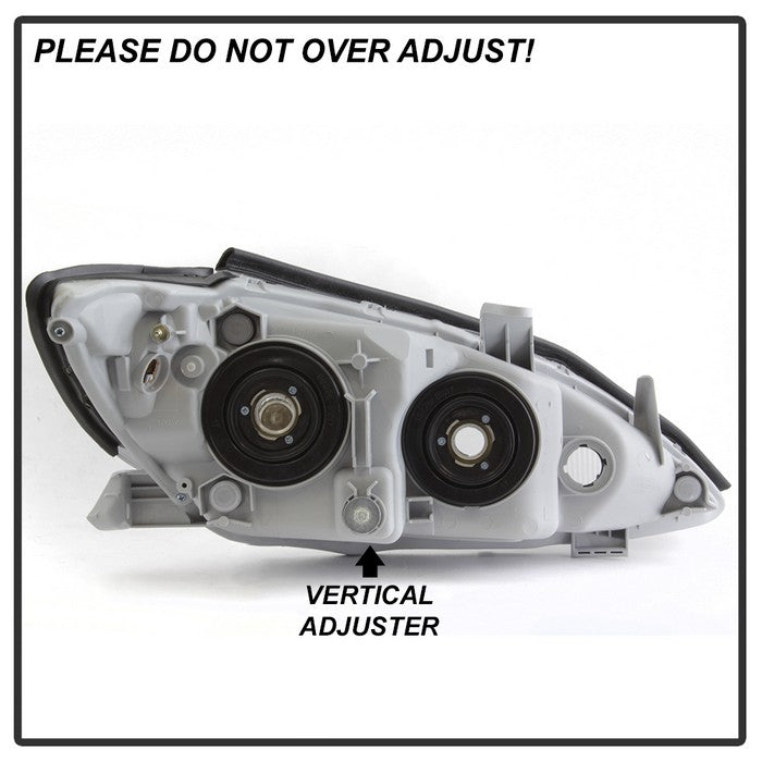 FR SPORT SPYDER xTune 05-06 Toyota Camry OEM Style Headlights - Chrome (HD-JH-TCAM05-AM-C)...