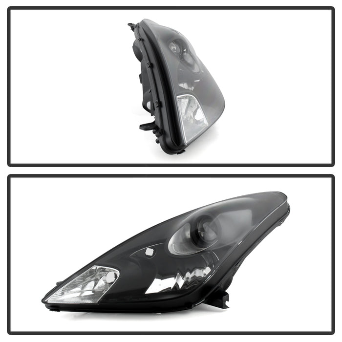 SPYDER Xtune Toyota Celica 00-05 Crystal Headlights Halogen Model Only Black HD-JH-TCE00-BK 9024054