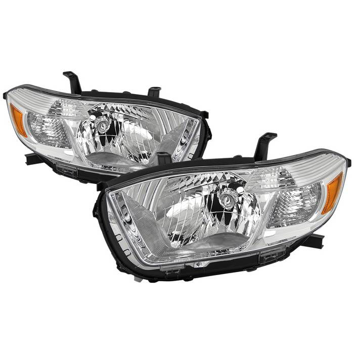 FR SPORT SPYDER xTune 08-10 Toyota Highlander (Excl Hybrid/Sport) OEM Style Headlights - Chrome...