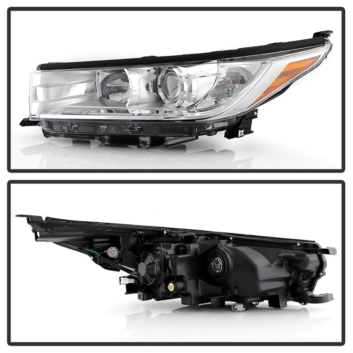 FR SPORT xTune Toyota Highlander 17-19 (LE / XLE) non DRL Halogen Headlight - OE Left...