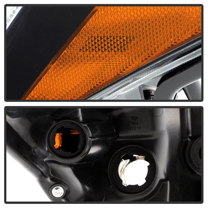 FR SPORT xTune Toyota Highlander 17-19 w/LED DRL Halogen Headlight - OE Black Left...
