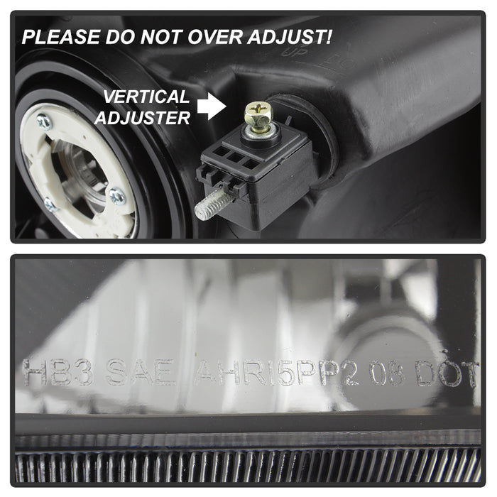 FR SPORT SPYDER xTune 09-13 Toyota Matrix OEM Style Headlights - Black (HD-JH-TM09-AM-BK) 9039164...