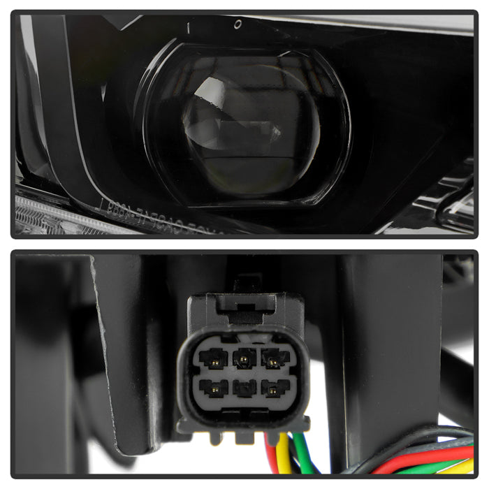 SPYDER 22-24 Toyota RAV4 LED High Low Beam w/Halogen Bulb Headlight- Right (HD-JH-TRAV422-LED-OE-R) 9959486
