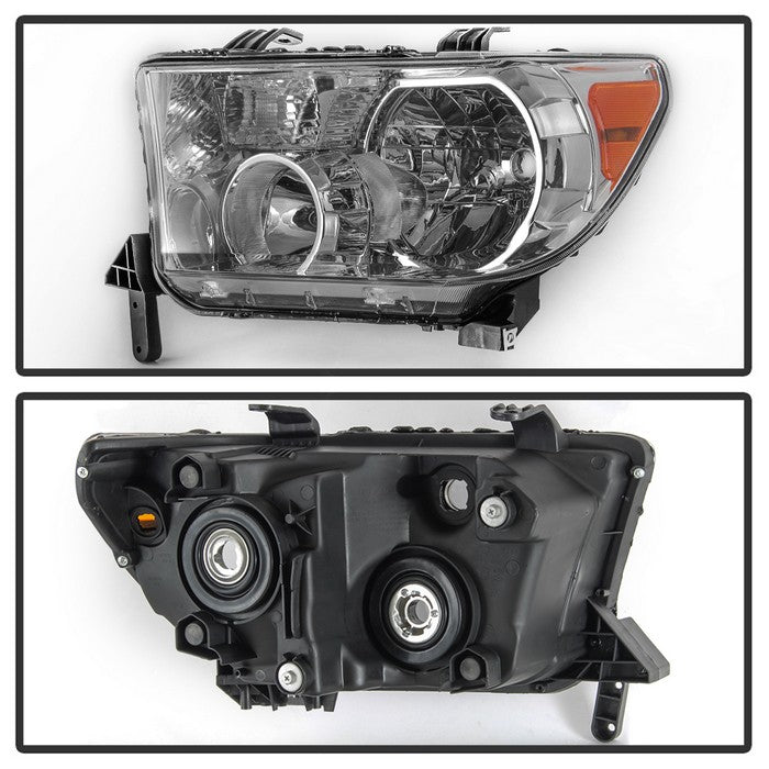 FR SPORT SPYDER xTune 07-13 Toyota Tundra (w/o Headlight Washer) Headlight - OEM Left...