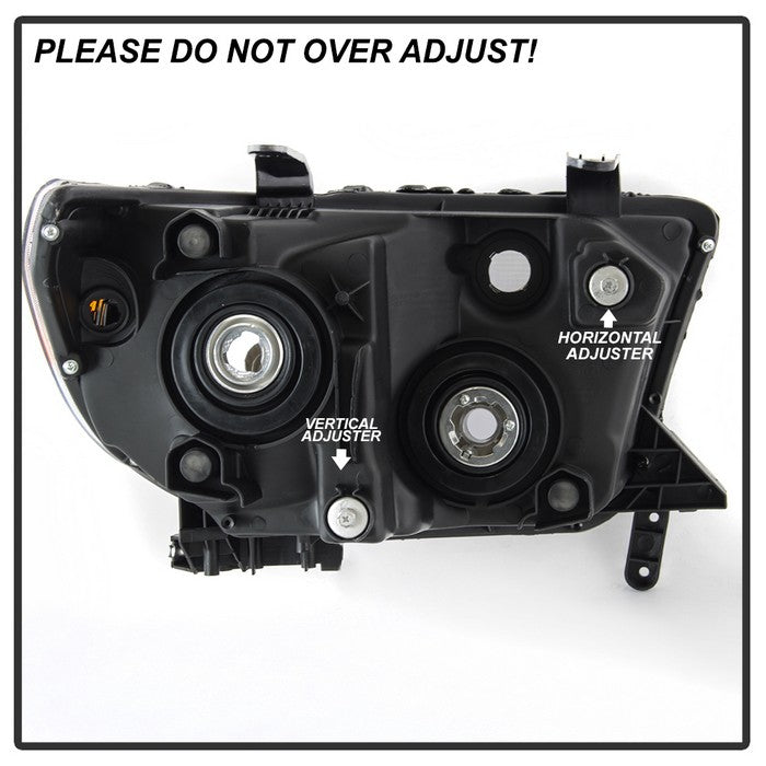 FR SPORT SPYDER xTune 07-13 Toyota Tundra (w/o Headlight Washer) Headlight - OEM Left...