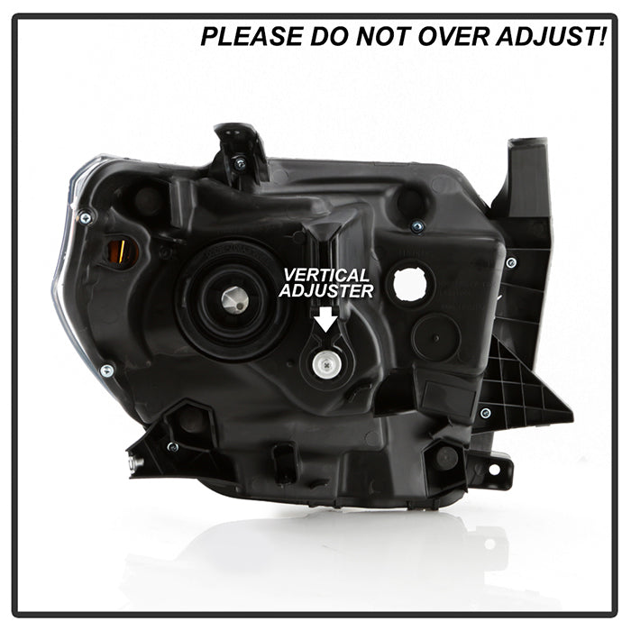 FR SPORT SPYDER xTune 14-17 Toyota Tundra w/o Running Lights OEM Style Halogen Headlights - Chrm...