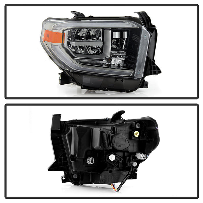 FR SPORT xTune Toyota Tundra 18-20 (Fit LED Only) OEM Style Headlights - Smoke Right...