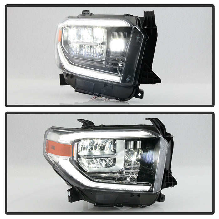 FR SPORT xTune Toyota Tundra 18-20 (Fit LED Only) OEM Style Headlights - Smoke Right...