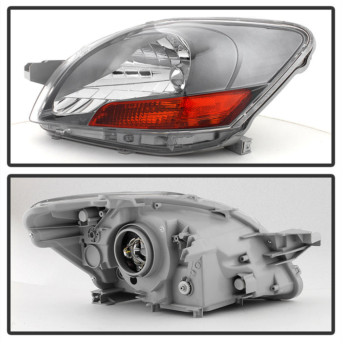 FR SPORT SPYDER xTune Toyota Yaris Sedan 06-12 Driver Side Headlight -OEM Left HD-JH-TYA06-OE-L...