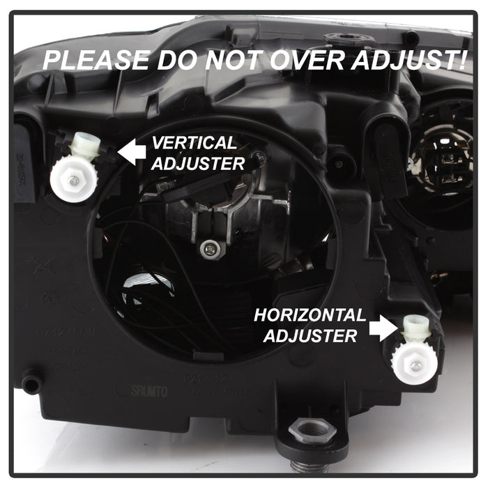 SPYDER xTune Volkswagen Jetta 11-14 Driver Side Halogen Headlight - OEM L HD-JH-VJ11-OE-L 9939013