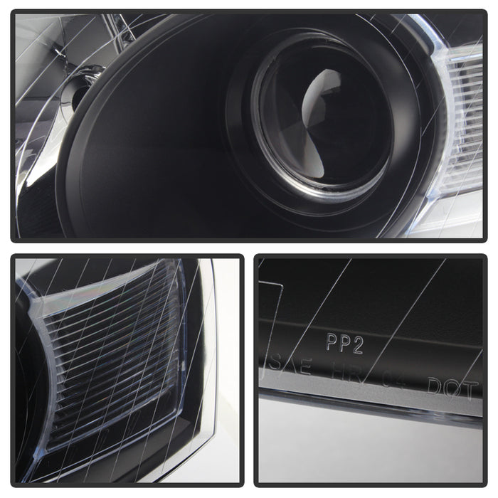 FR SPORT SPYDER Xtune Volkswagen Passat 06-10 (Halogen Only) Projector Headlights Black...