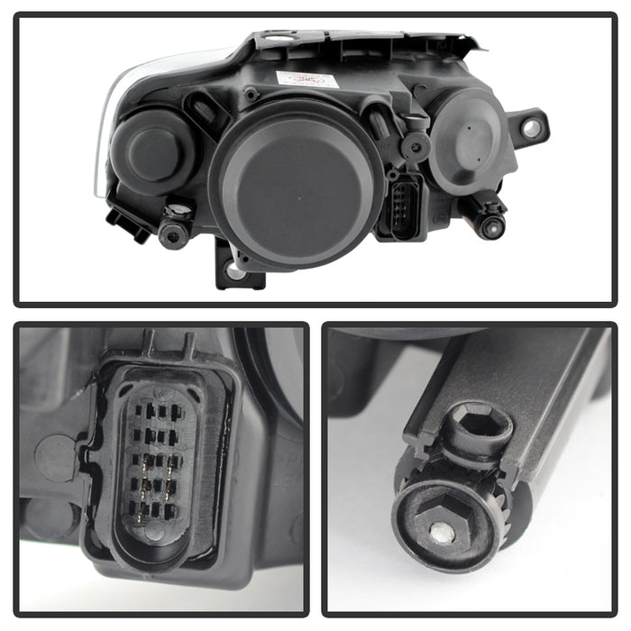 FR SPORT SPYDER Xtune Volkswagen Passat 06-10 (Halogen Only) Projector Headlights Black...