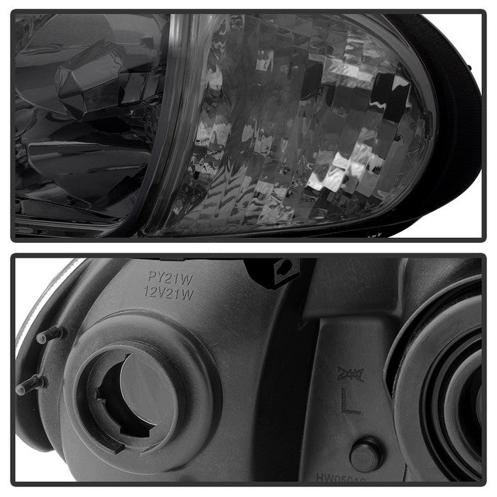 FR SPORT SPYDER Xtune Honda Del Sol 93-97 1Pc Crystal Headlights Smoke HD-ON-HDEL93-1P-SM 5013439...