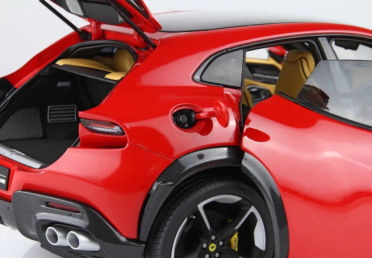 BBR 2022 Ferrari Purosangue w/ Panoramic Sunroof Rossa Corsa 1:18