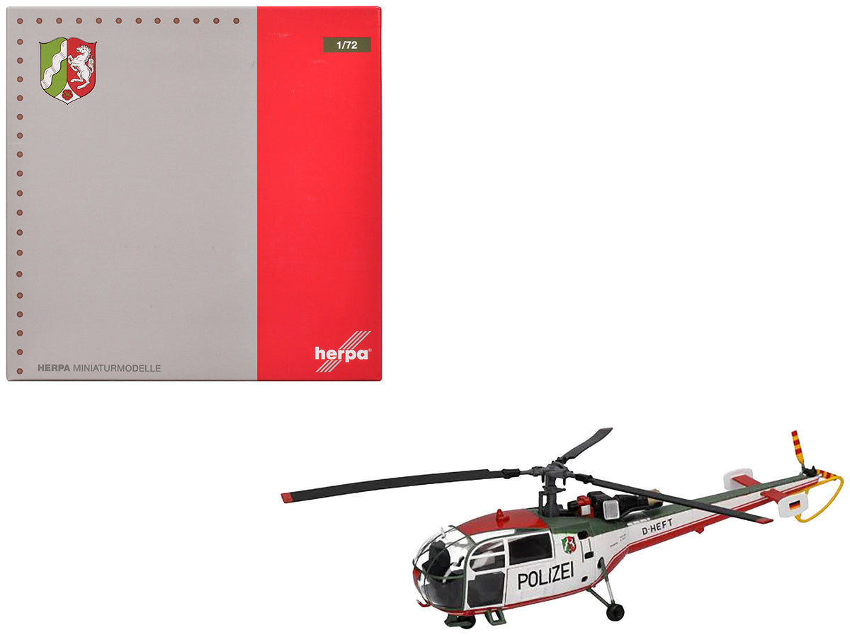 Rapid Vehicles Aerospatiale Alouette III Helicopter "Polizeifliegerstaffel Nordrhein-Westfalen...