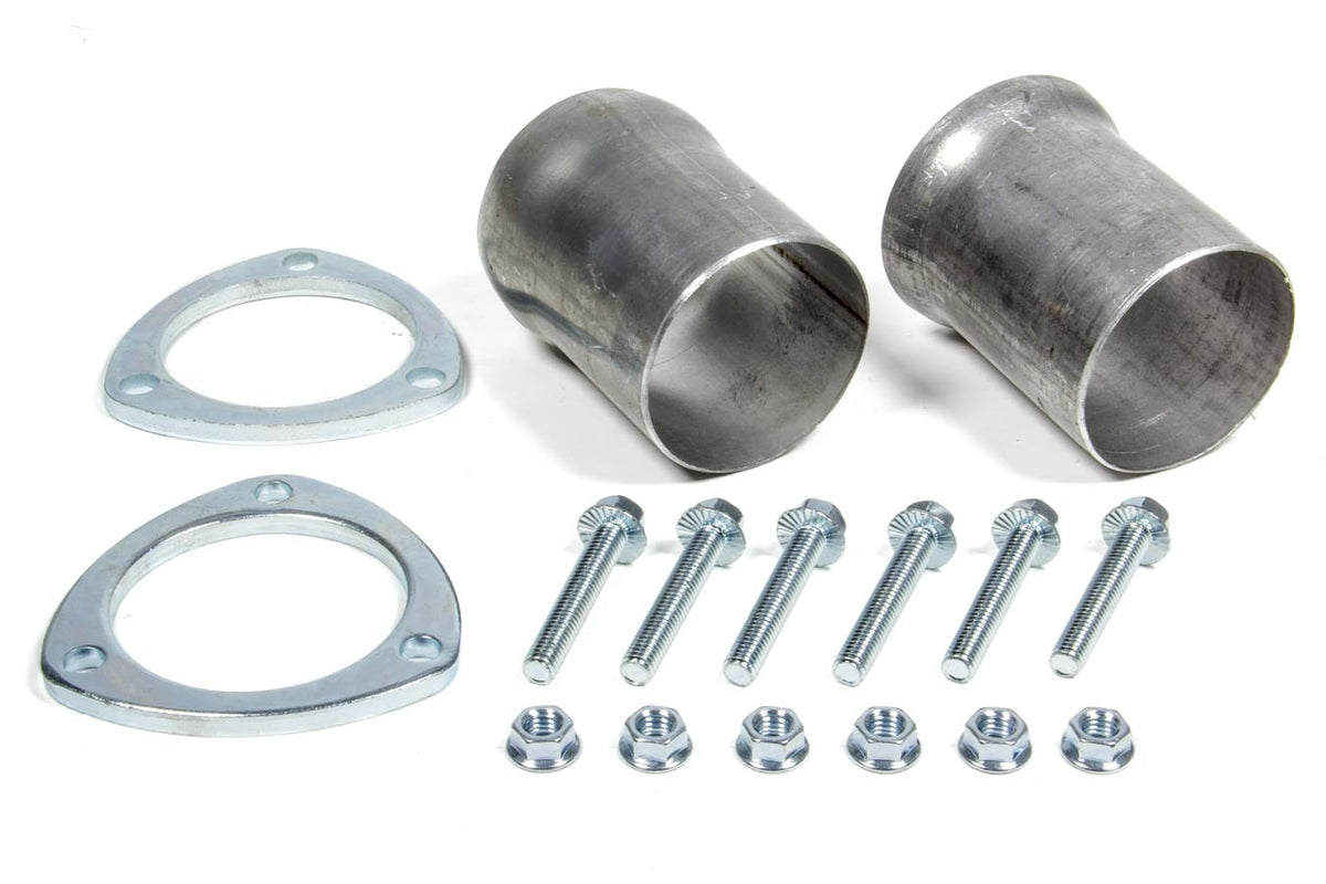 3in Ball & Socket Flange Kit Aluminized - 21154