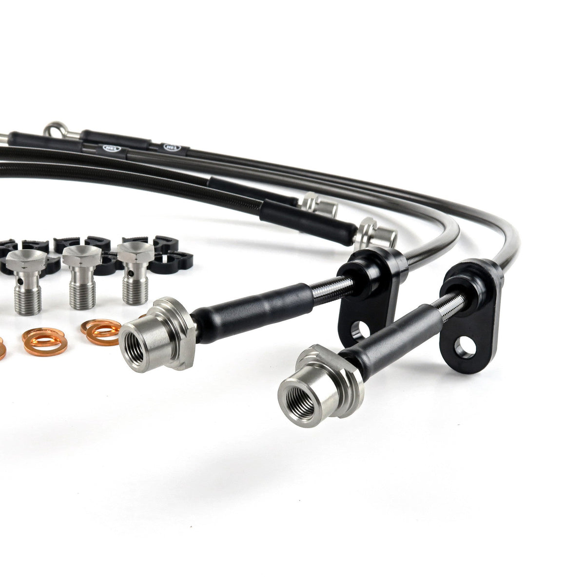 HEL Performance Brake Lines for Audi 100 Avant Quattro 2.2 Turbo 1989-1991, Stainless Steel Braided