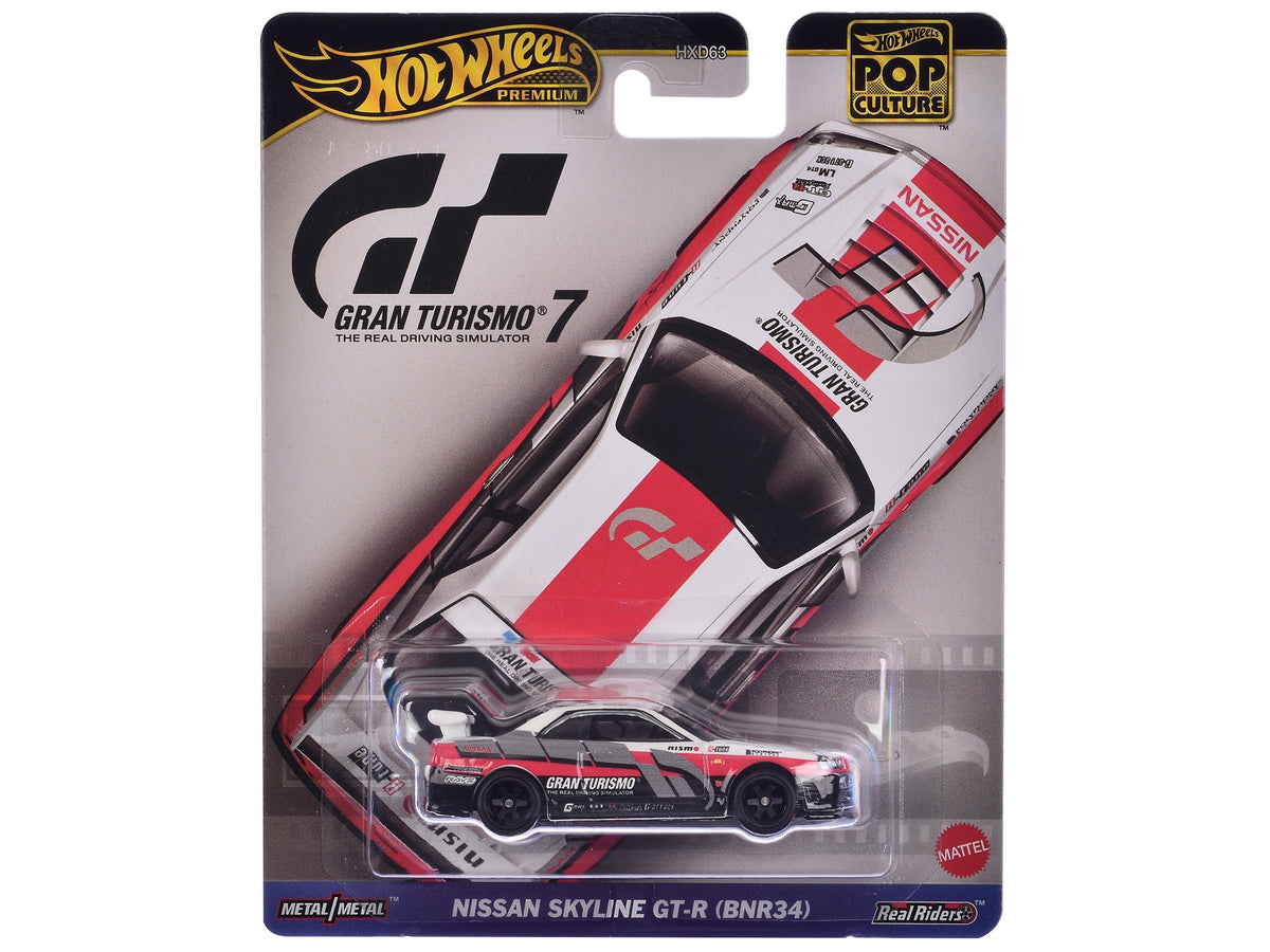 Rapid Vehicles Nissan GT-R Nismo GT3 #23 White "Gran Turismo 7" Video Game Diecast Model Car by...