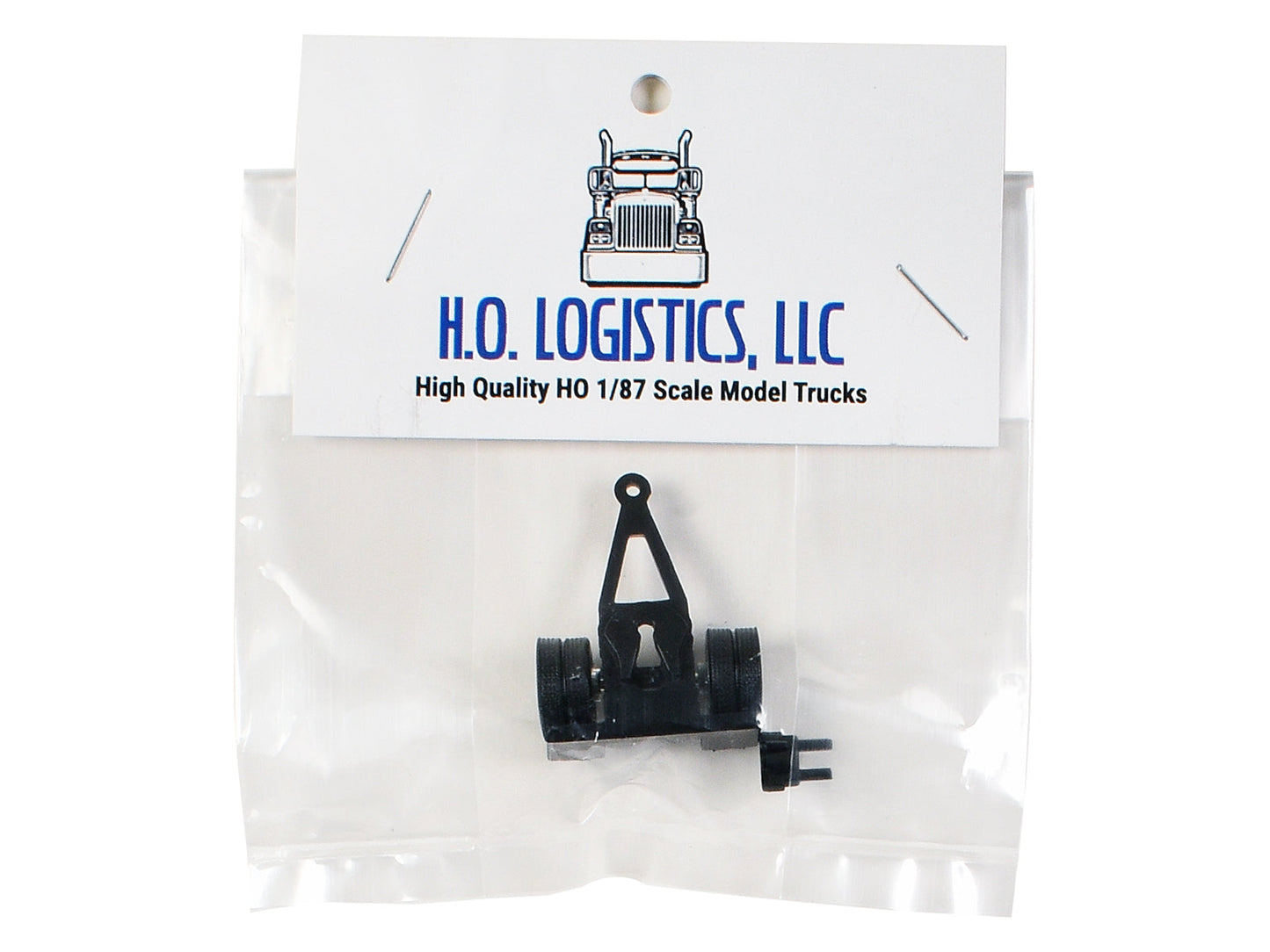 Trailer Dolly Black Kit 1/87 (HO) Plastic Model Car by HO Logistics  free shipping USA