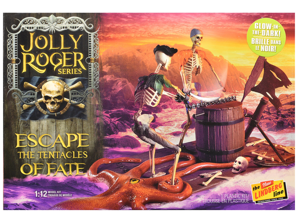 Rapid Vehicles Skill 2 Model Kit Jolly Roger Series "Escape the Tentacles of Fate" Diorama Set...