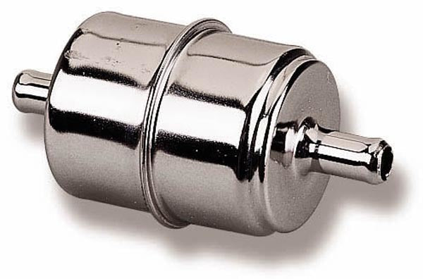 3/8in Chrome Fuel Filter - 162523