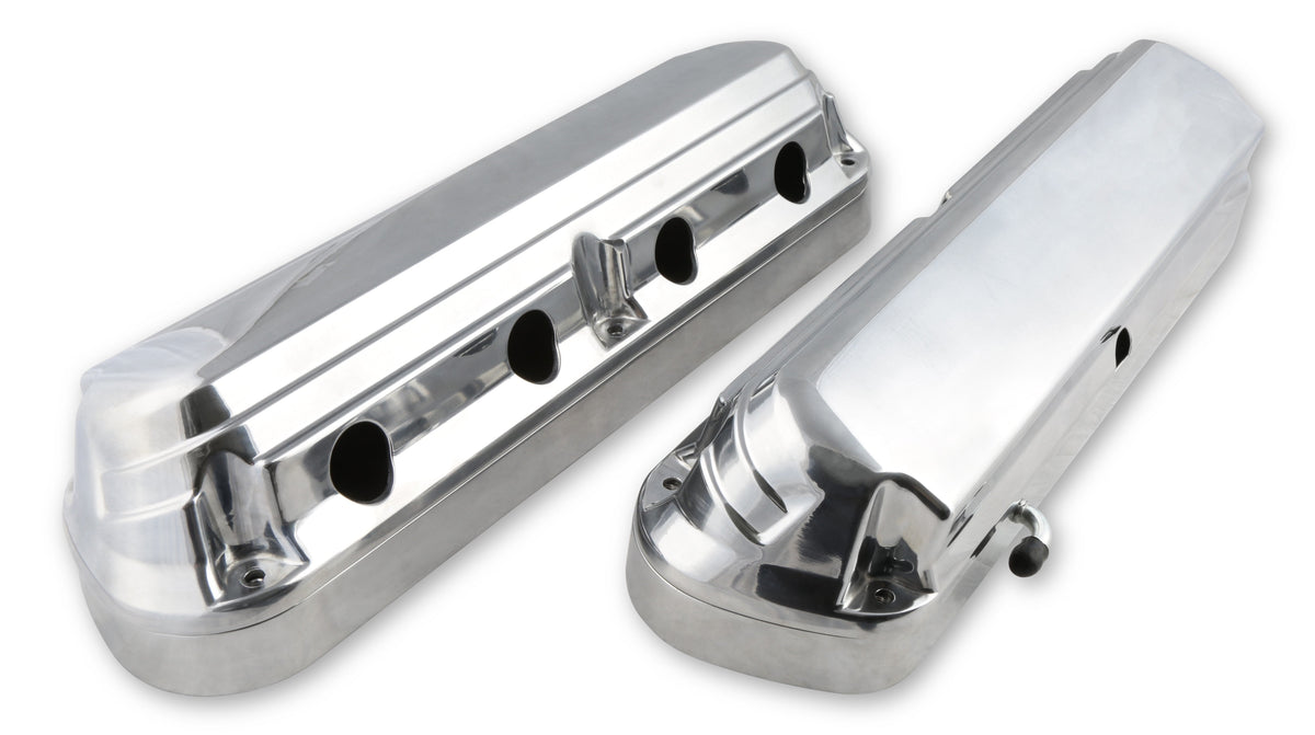2-Piece Alm Valve Cover Set GM LS Pol. Finish - 241186