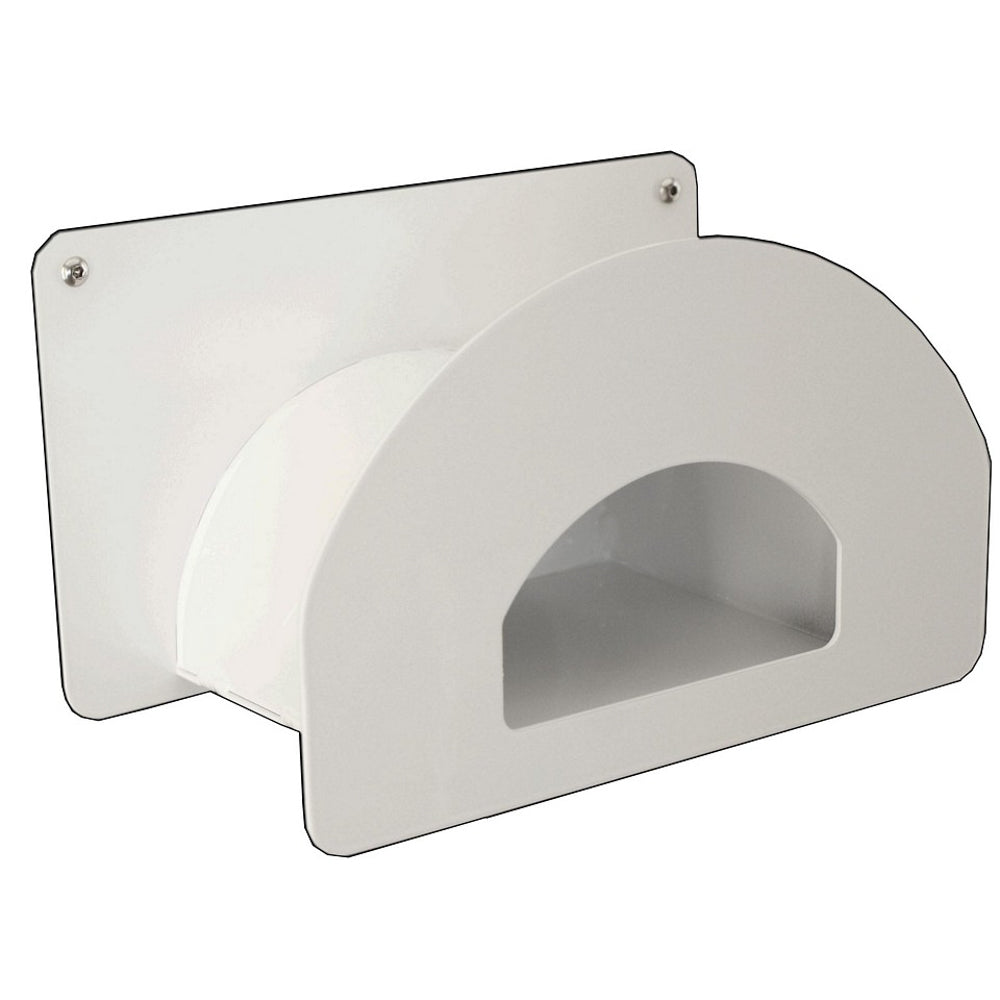 Air Hose Rack With Cubby White - HRP6281WHT