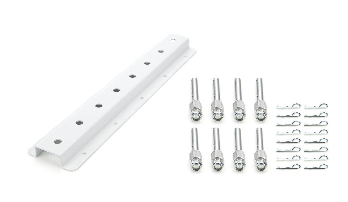 Shock Rack Wall Mounts Double 20in White - HRP6522D20WHT