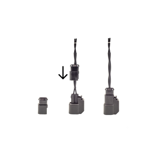 T1 USCAR/EV14 injector connector back shell  | 93.0 BS